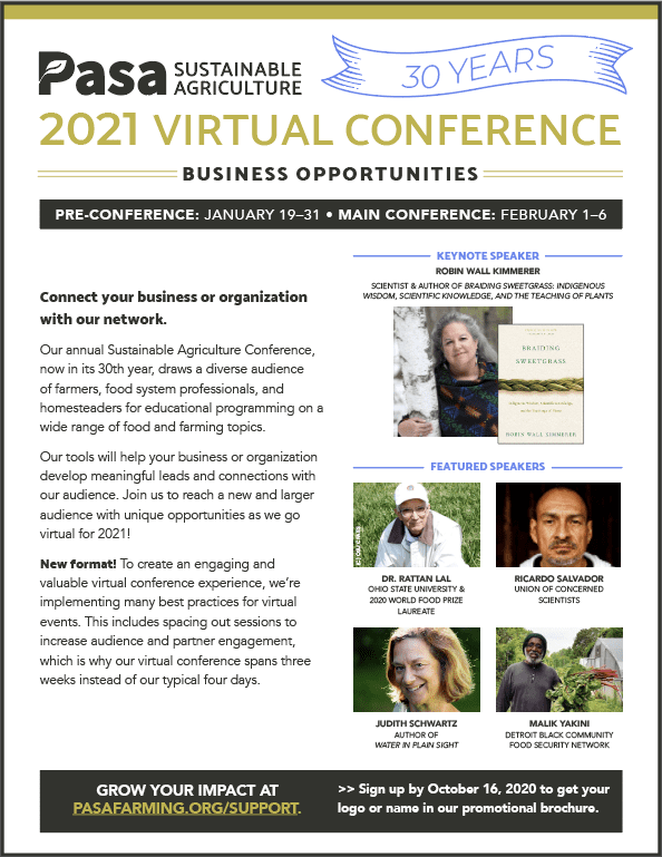 2021 Virtual Conference Business Opportunities | Pasa ...