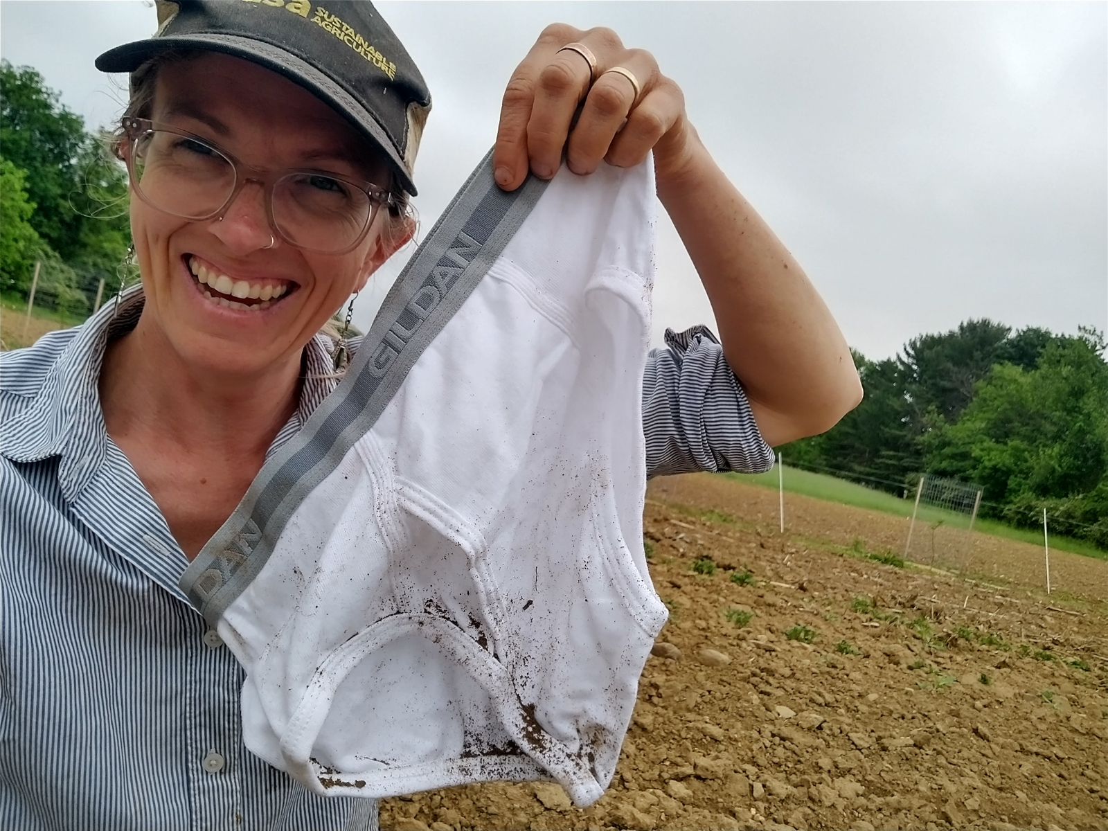 Farmers unveil underwear results from 'Soil Your Undies Challenge' - 47abc